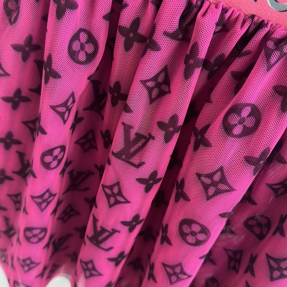 Louis Vuitton style tutu skirt NWOT - Picture 2 of 3